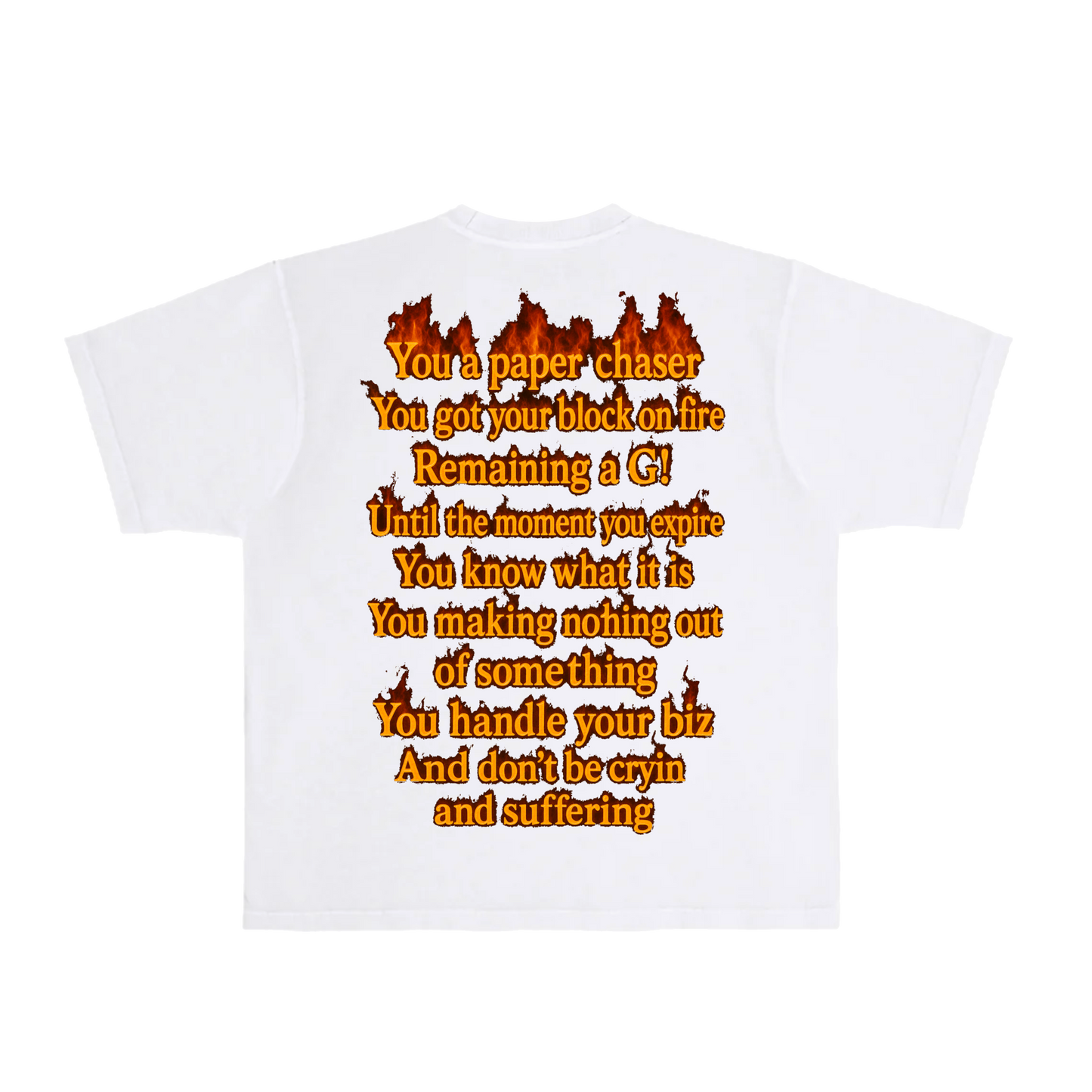 Juvenile boxy fit streetwear t shirt