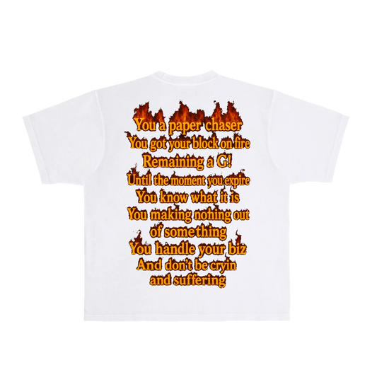 Juvenile boxy fit streetwear t shirt 
